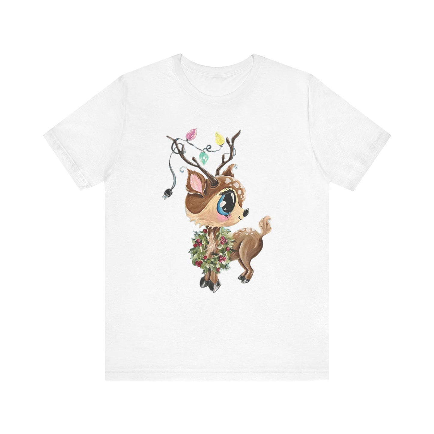 Christmas Reindeer Tee Adult Size