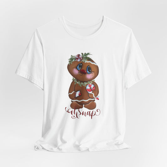 Gingie the Christmas Gingerbread Tee