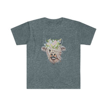 Buttercup the highland cow Unisex Softstyle T-Shirt