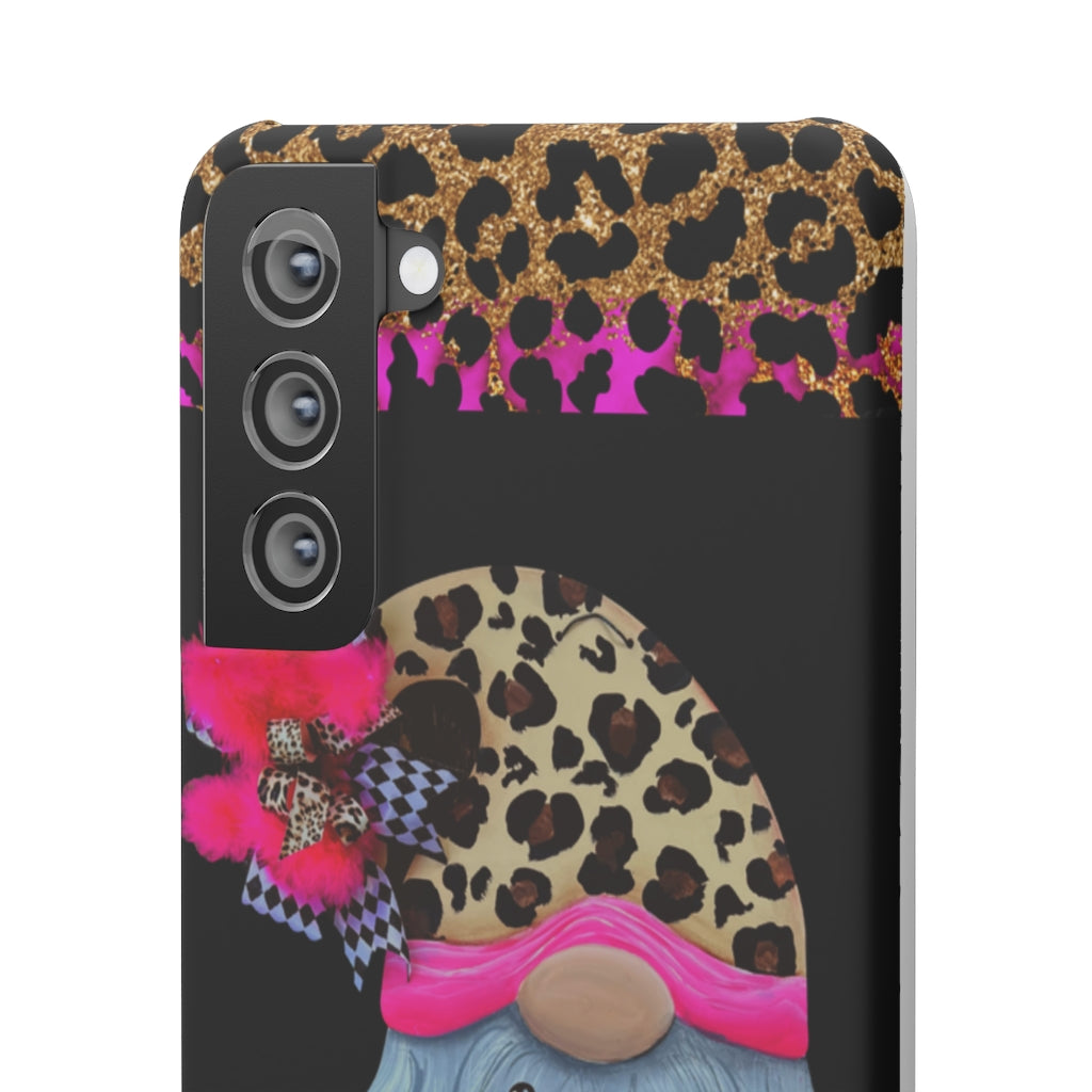 Snap Cases- nPHone Case- Stay Wild- LEOPARD GNOME