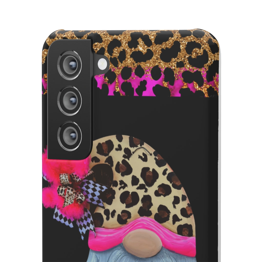 Snap Cases- nPHone Case- Stay Wild- LEOPARD GNOME