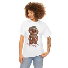 Gingerbread With Candy cake, Original Artwork, Unisex Heavy Cotton Tee