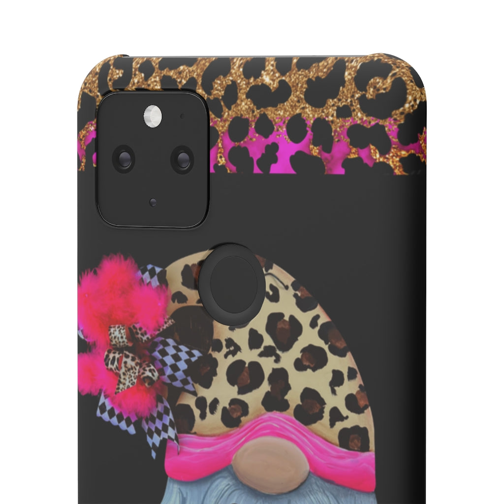 Snap Cases- nPHone Case- Stay Wild- LEOPARD GNOME