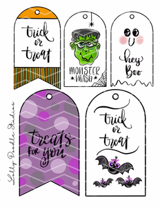 Halloween Printable Gift Tags for Gift Giving, classroom party, you’ve been boo’d
