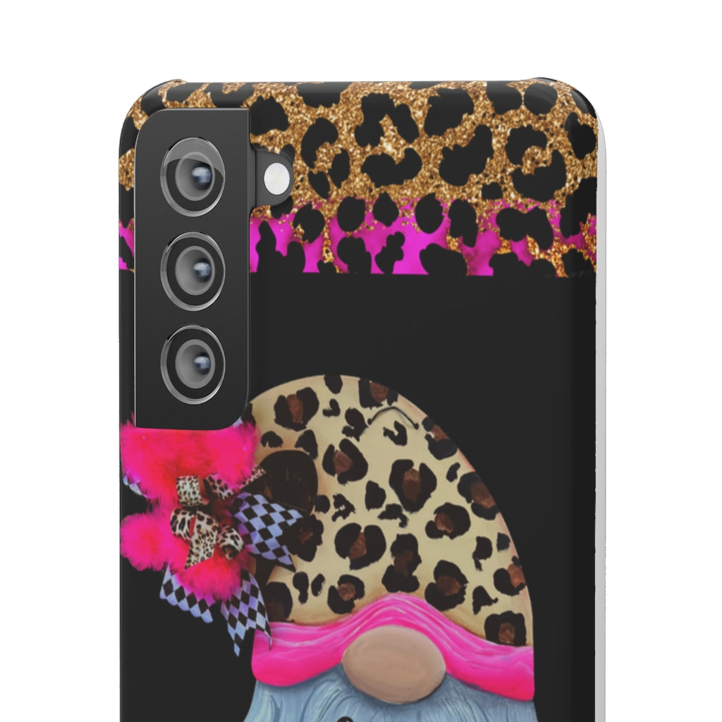 Snap Cases- nPHone Case- Stay Wild- LEOPARD GNOME