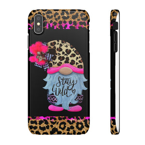 Snap Cases- nPHone Case- Stay Wild- LEOPARD GNOME