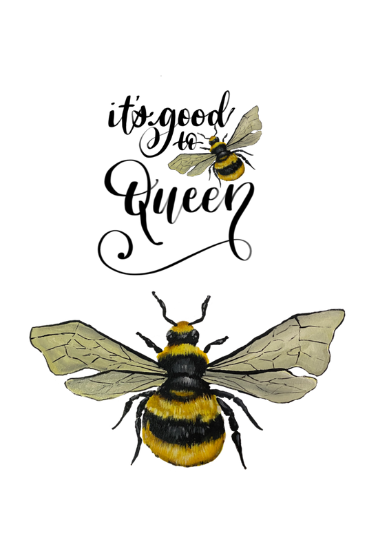 Queen Bee Printable 6 inch