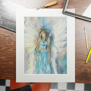 Angel Fine Art Prints, Angel Wings Art, Religious Art Print Angel art, Angel Wings Print, Wall Art, Fine Art, Abstract Christian art, Angel Painting, Religious wall art, wings wall art, Angel decor