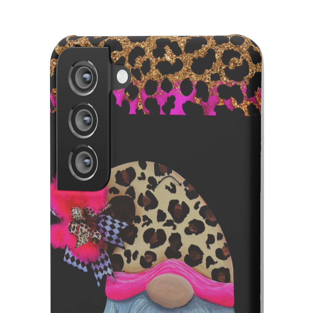 Snap Cases- nPHone Case- Stay Wild- LEOPARD GNOME