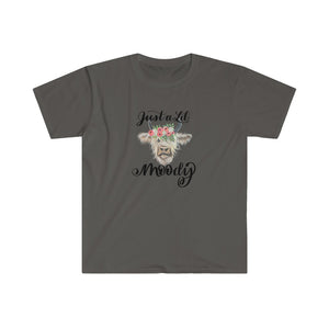 Just a Lil’ Moody - Buttercup-  Unisex Softstyle T-Shirt