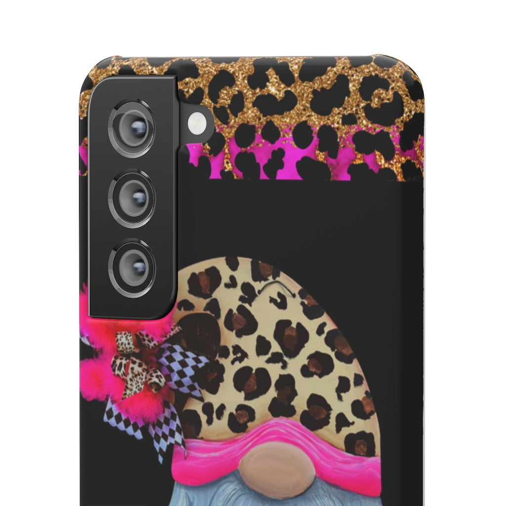 Snap Cases- nPHone Case- Stay Wild- LEOPARD GNOME